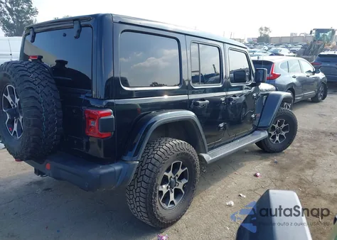 2021 Jeep Wrangler Unlimited Rubicon 4X4 из США, поврежденный, VIN 1C4JJXFM8MW617900